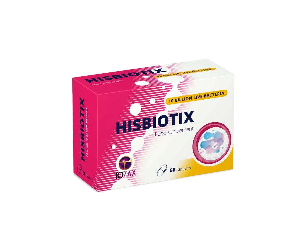 Hisbiotix probiotics, promotional package 3+1 240 capsules When purchasing over €69, free shipping